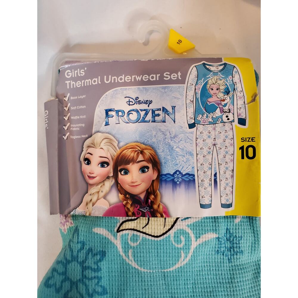 Disney Frozen NEW Thermal Underwear Set